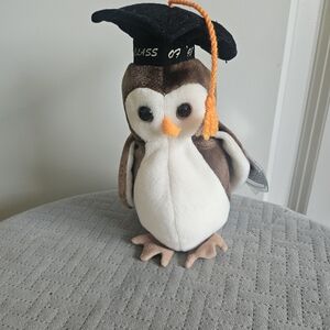 Retired Ty Beanie Baby Class Of '98 Wiser The Owl Rare Vintage